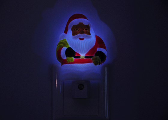 Çin Işık Kontrollü Temel Gece Lambası, Noel Baba Mini Bebek Odası Gece Lambası Tedarikçi