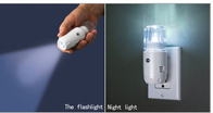 Çin Enerji Tasarruflu Şarj Edilebilir LED Gece Lambası, 3&amp;#39;ü 1 LED Fotoğraf Sensörü Gece Lambası Fabrika